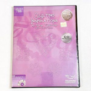 OESD Embroidery Collection CD #788 Quilting Inspirations Keryn Emmerson - New